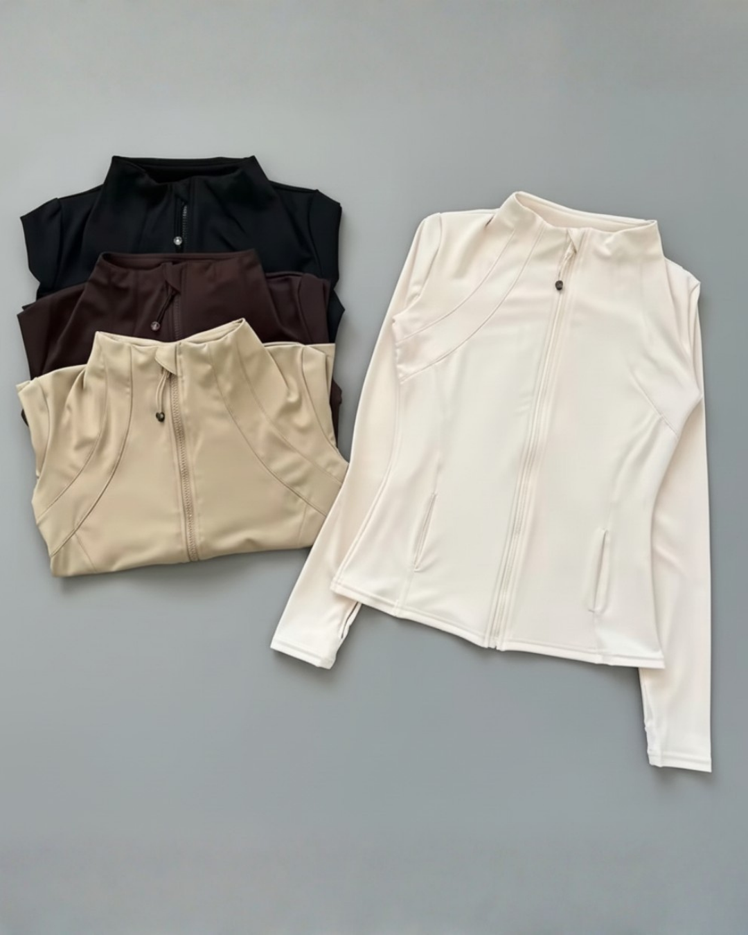 Sleek Zip-Up performance jacket