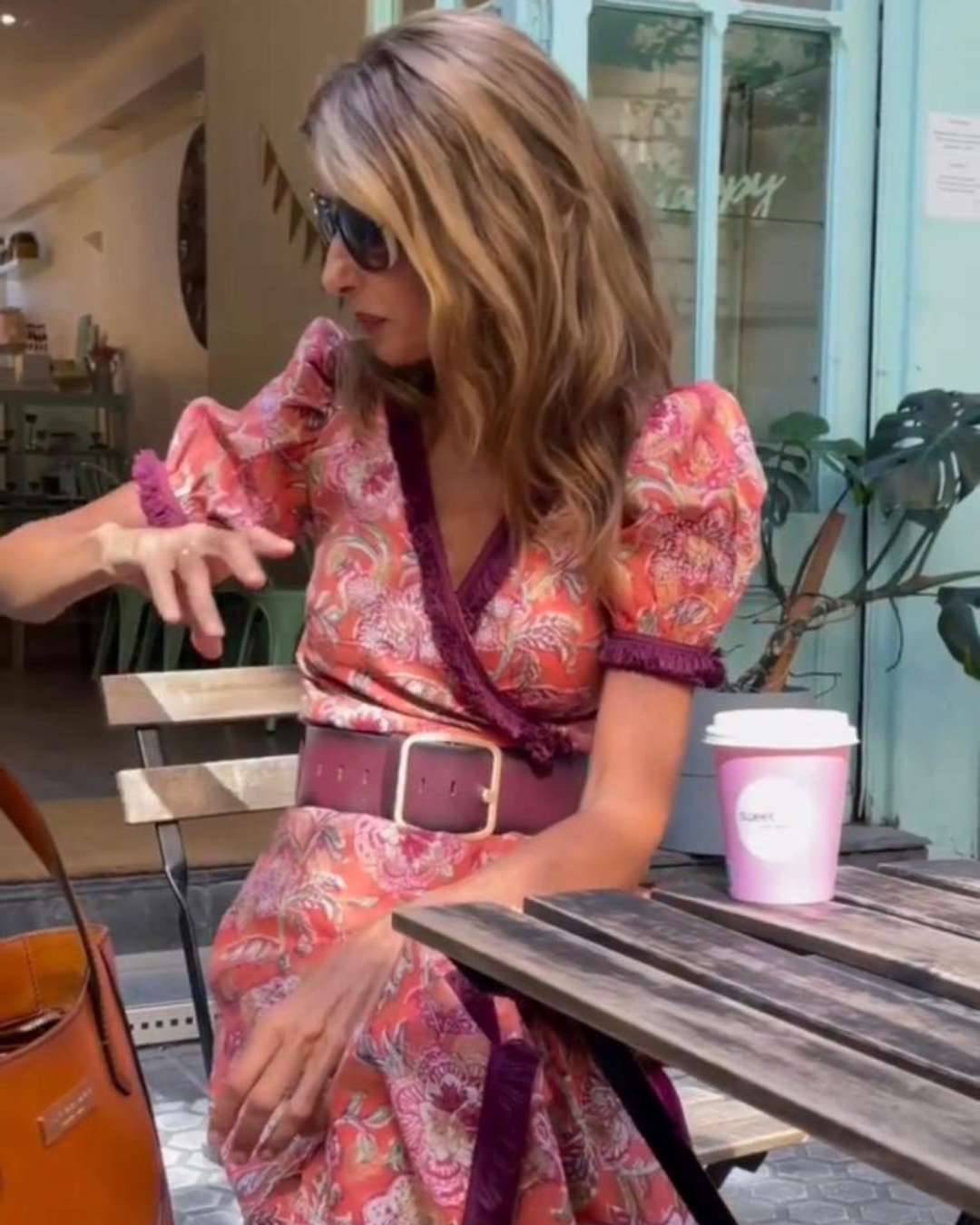 Amélie Blush Maxi Dress